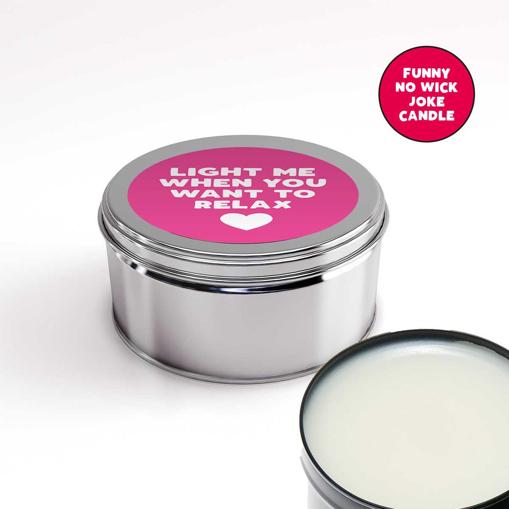 Mum Relax Joke No Wick Candle #1 image